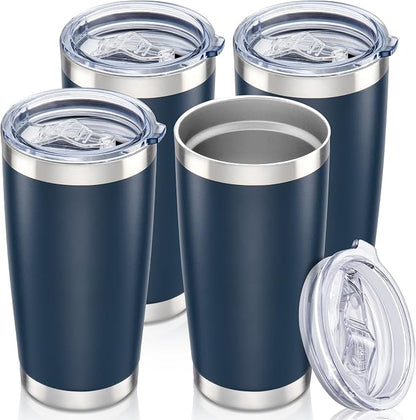 20 oz Tumbler with Lid Stainless Steel Insulated Tumblers Bulk Cups Mug | by Orebigo