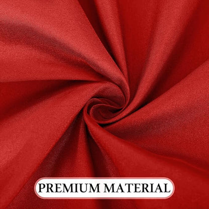 8 Pack Red Tablecloth 60 x 102 Inch Rectangular Valentine’s Day Table Cloth for 6 Foot Rectangle Tables, Wrinkle Resistant Washable Polyester Fabric Table Covers for Party Banquet Buffet and Camping