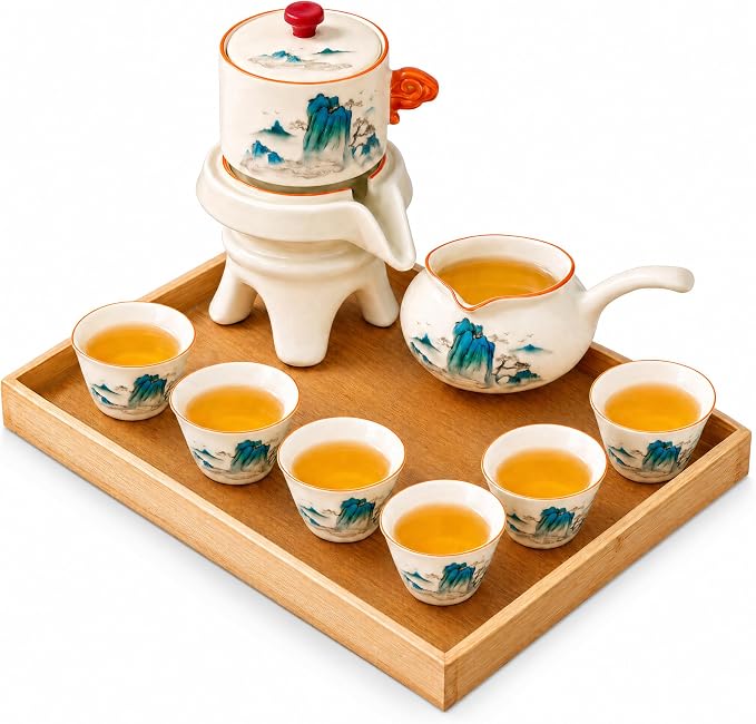 Semi Automatic Tea Set Magic Teapot by REOWONU