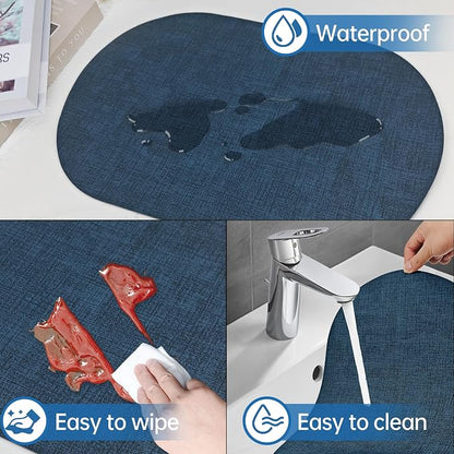 Faux Leather Placemats Set of 6 - Image 5