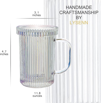 Lysenn Iridescent Glass Mug - Image 7