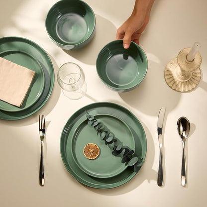 Ceramic Dinnerware Set, 12-Piece Service - Image 2