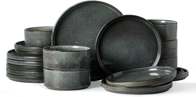 Famiware Star Plates and Bowls Sets, Chip & Scratch Resistant. Microwave & by Famiware
