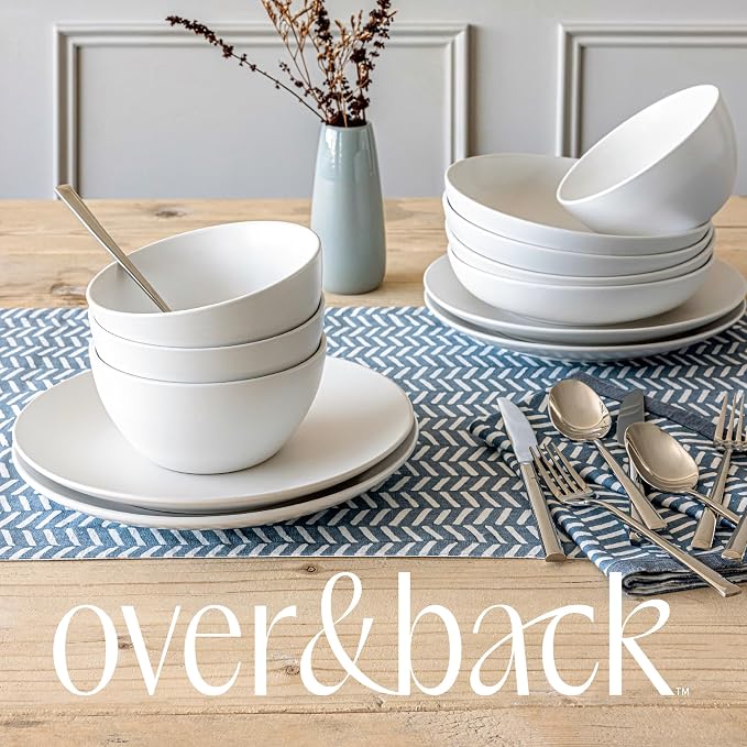 over&back 18x108 Hand-Blocked Printed Cotton Table Runner - Image 7