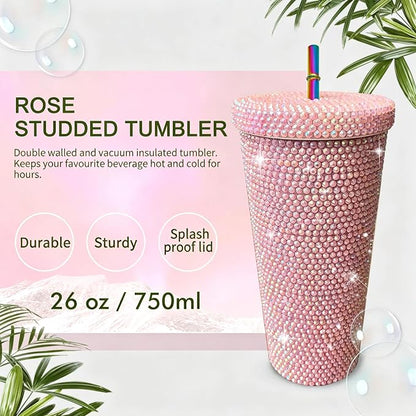 26oz Bling Rhinestone Tumbler - Image 2