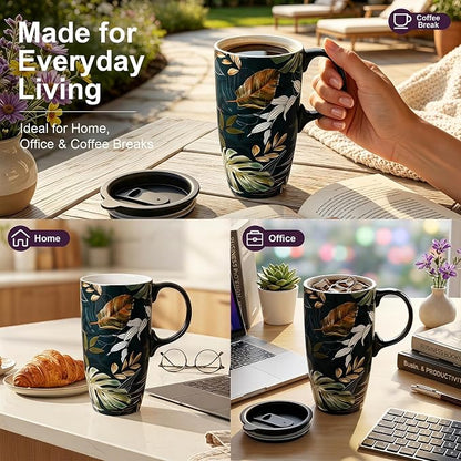 Topadorn 17oz Ceramic Travel Mug - Image 4