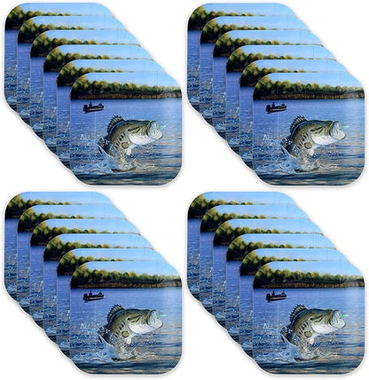 Havercamp Fishing Paper Dinner Plate Gone Fishin' Party Collection - Image 6