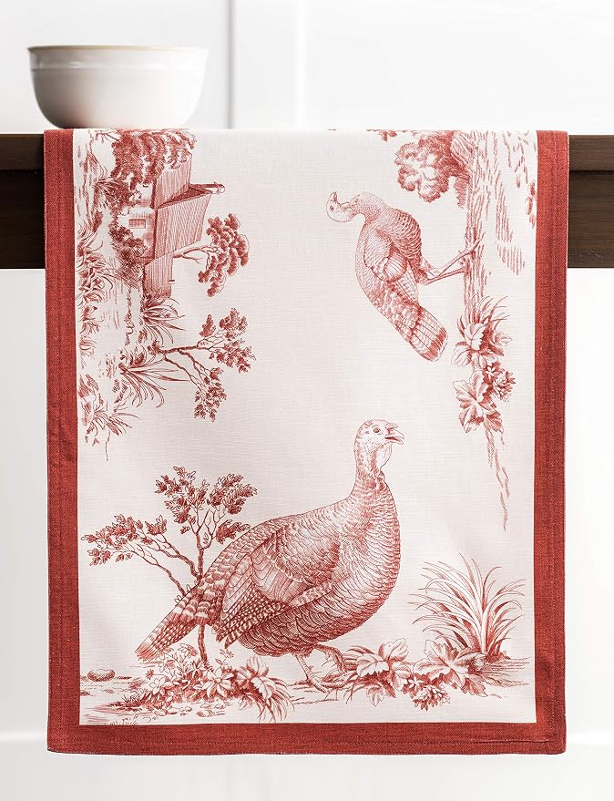 Maison d' Hermine Table Runner 100% Cotton 14.50" x 72" | Table Runners 72 - Image 8