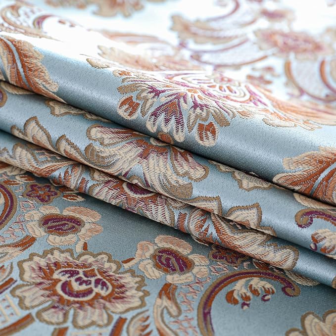 Luxury Vintage Table Runner Embroidery Jacquard Fabric - Image 3