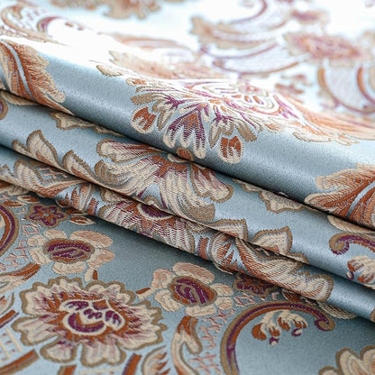 Luxury Vintage Table Runner Embroidery Jacquard Fabric - Image 3