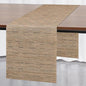 Myir JUN Light Brown Table Runner Home Decor Dining Table Runners | Vinyl Table by MyirJUN