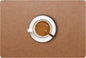 Set of 6 Faux Leather Placemats, PU Table Mats, Waterproof, Stain Resistant, Heat Resistant, Non-Slip Easy to Clean for Kitchen Dining Table,Conference Table