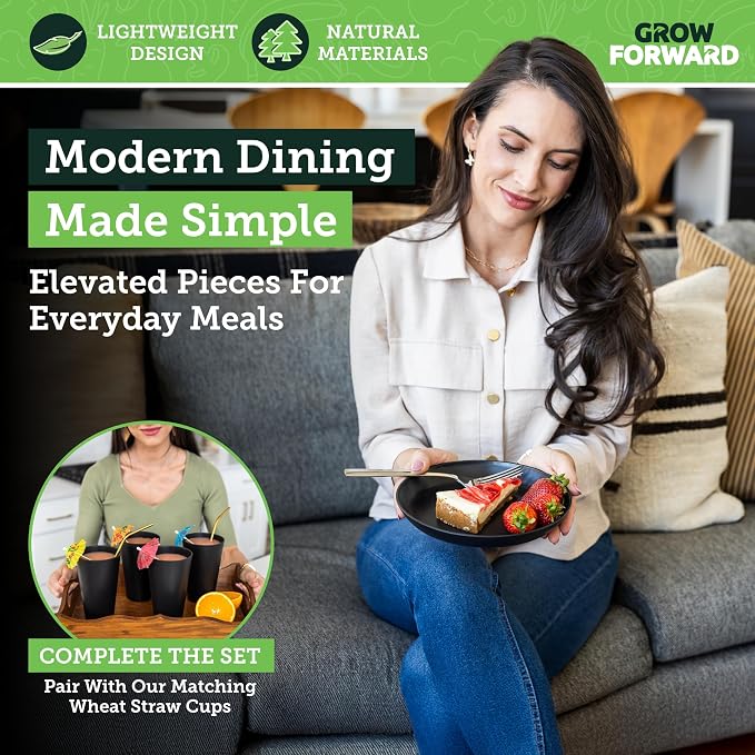 Grow Forward Premium Wheat Straw Plates - Image 5