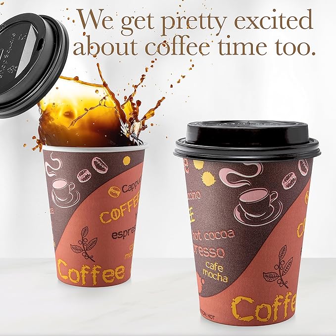 Shop Square Disposable Coffee Cups - Image 4