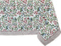 ATOSII Ambrosia 100% Cotton Square Boho Spring Summer Tablecloth, Handblock Floral Table Cloth Linen for Kitchen Dining Parties Wedding Outdoors Easter I 60 X 60 Inches I 4 Seater