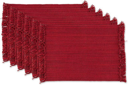 DII Variegated Tabletop Collection, Placemat Set3x19, 6 Piece by DII