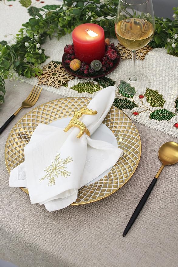 COTTON CRAFT Christmas Napkin Rings - Image 7