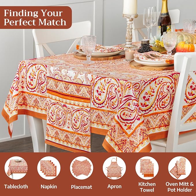 Maison d' Hermine Table Runner 100% Cotton 14.50" x 36" | Table Runners 36 - Image 4