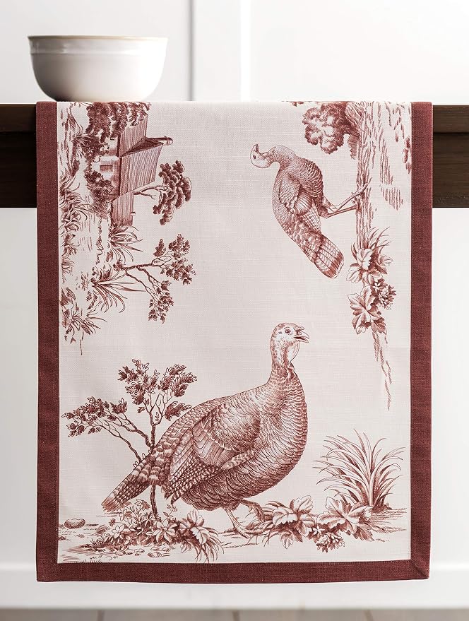 Maison d' Hermine Table Runner 100% Cotton 14.50" x 72" | Table Runners 72 - Image 8