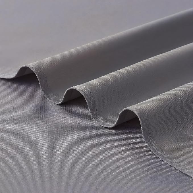 FOLINS&HOME Grey Waterproof Decorative Table Runner 108 Inches Long | 210GSM - Image 5