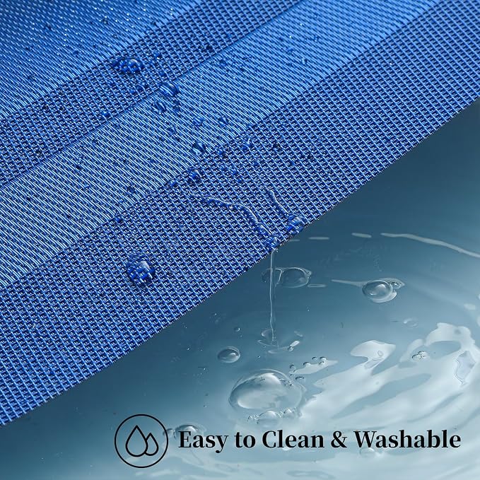 Leetaltree Blue Frame Placemats Set of 8 - Image 5