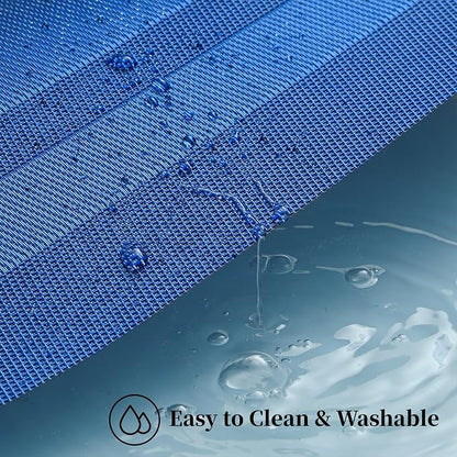 Leetaltree Blue Frame Placemats Set of 8 - Image 5