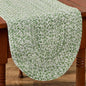 Park Designs Spice Bin Table Runner 15" x 54", Mint Braided | Cotton | Braided by ParkDesigns