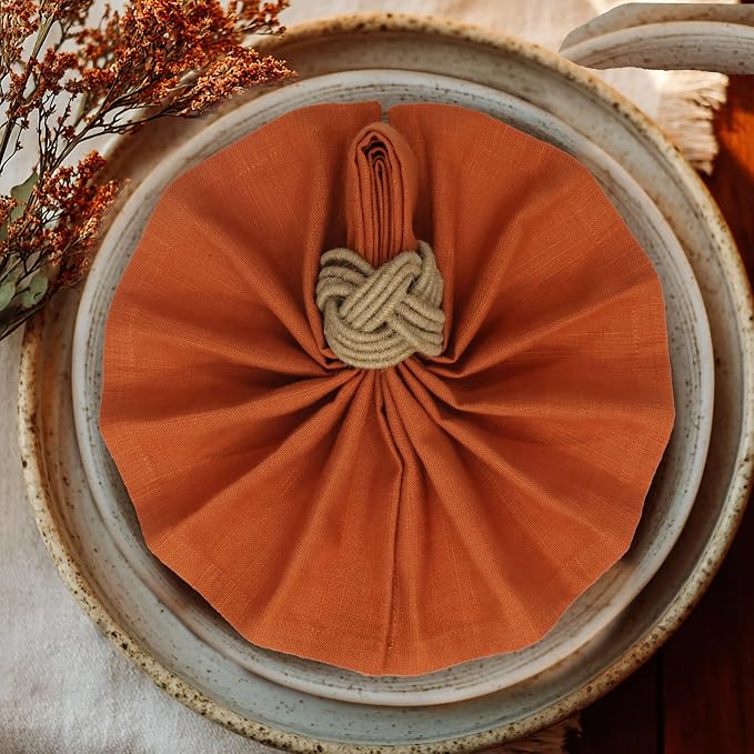 COTTON CRAFT Jute Napkin Ring - Image 4