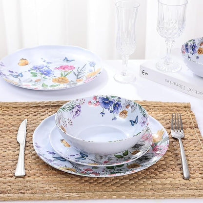 12 Piece Melamine Dinnerware Sets - Image 6