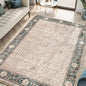Keen Home Design 9x12 Rug - Machine Washable Area Rug with Non-Slip Backing, Ideal for Living Room, Dining Room, Bedroom - Vintage, Easy Clean, Durable, Low Pile - (9' x 12')