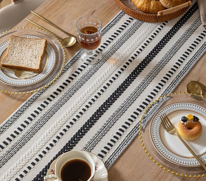 Caflife Boho Table Runner 60 Inchs Long, Dining Room Home Decor - Image 6