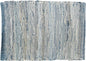 C&F Home Denim Rag Blue Rectangle Thick Placemats Set of 4 Farmhouse Country Boho Vintage Table Mats for Kitchen Dining Home Decor Fourth of July Americana Patriotic Independence Day Memorial Day
