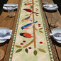 Seliem Summer Birds Tree Branches Table Runner, Cardinal Home Kitchen | Dining by Seliem
