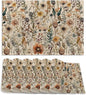 Boho Floral Watercolor Placemats Set of 6,12x18 Inch Table Mats forKitchen Table Washable Farmhouse Linen Table Mats Dining Decoration