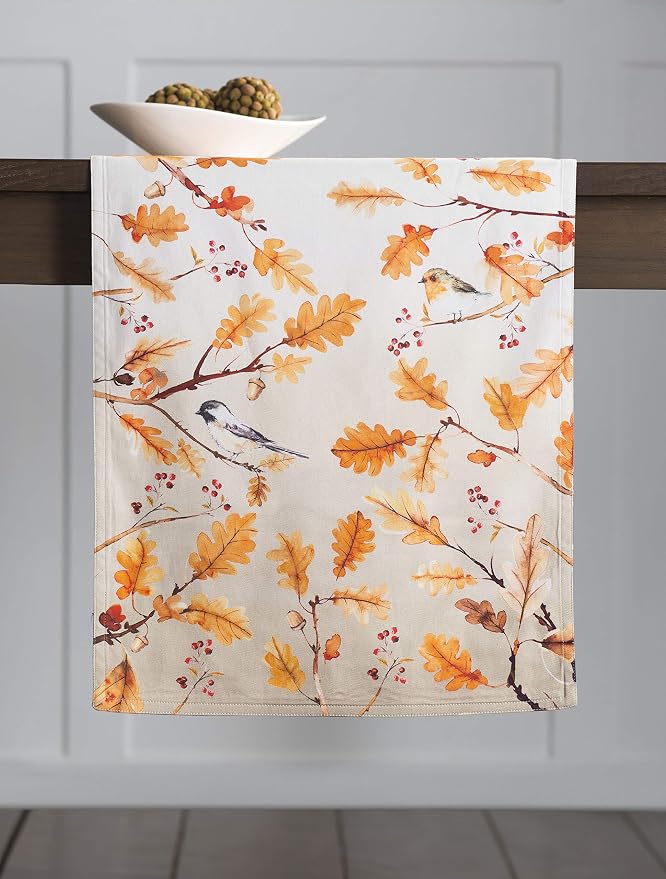 Maison d' Hermine Table Runner 100% Cotton 14.50" x 108" | Table Runners 108 - Image 9