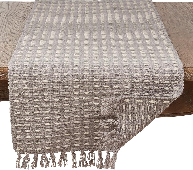 Saro Lifestyle Textured Wooden Bead - Image 2