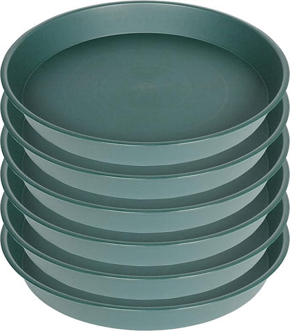 2 Pack of 10 inch Plant Saucer Gray, Heavy Duty Plastic Plant Saucer 10 inch - Image 8