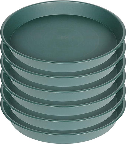 2 Pack of 8 inch Plant Saucer Clear, Heavy Duty Plastic Plant Water Tray 8 inch - Image 8