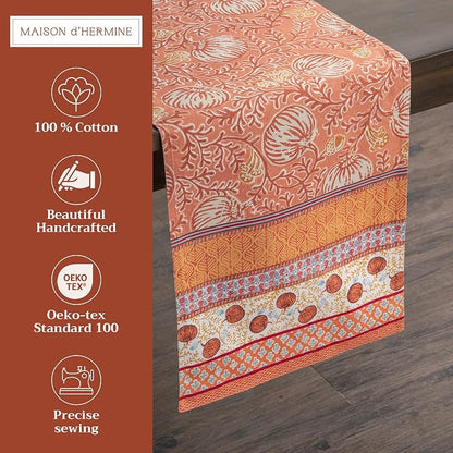Maison d' Hermine Table Runner 100% Cotton 14.50" x 108" | Table Runners 108 - Image 2