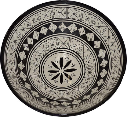 Ceramic Bowls Moroccan Handmade Serving Bowl (Medium 10 inches)