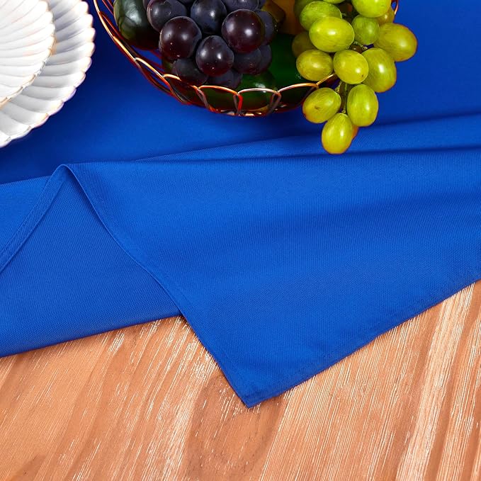 MEANMOY Royal Blue Table Runner 72 Inches Long Waterproof Table Runners | - Image 5