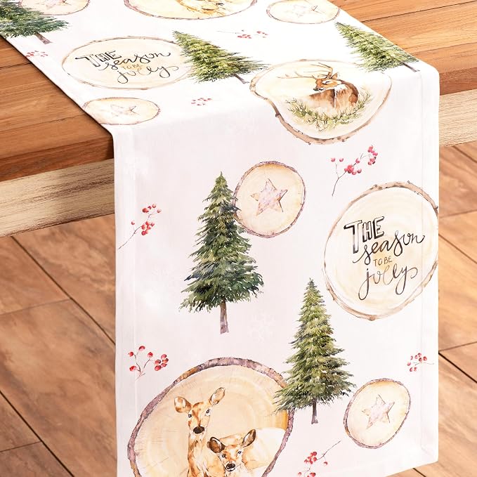 Maison d' Hermine Table Runner 100% Cotton 14.50" x 36" | Table Runners 36 - Image 9