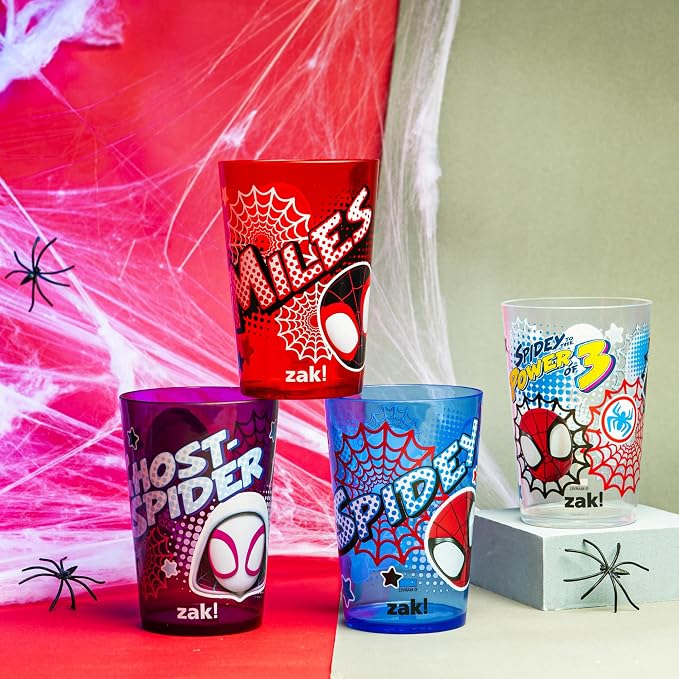 Zak Designs Marvel Spider-Man Nesting Tumbler Set - Image 3