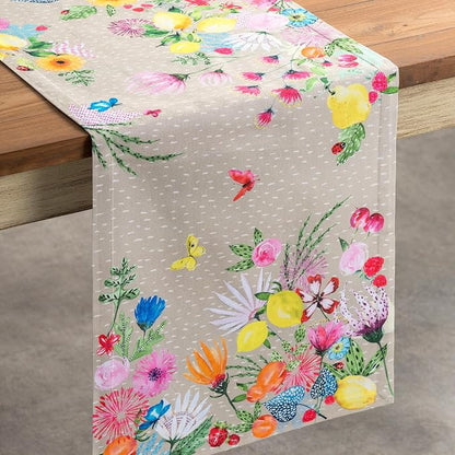 Maison d' Hermine Table Runner 100% Cotton 14.50" x 72" | Table Runners 72 - Image 9