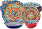 16 Pieces Dinnerware Sets, Service by Romatlink