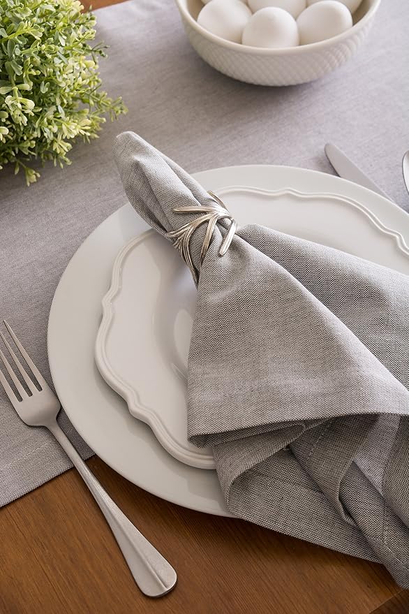 DII Chambray Kitchen, Tabletop Collection, 14x72 Table Runner - Image 7