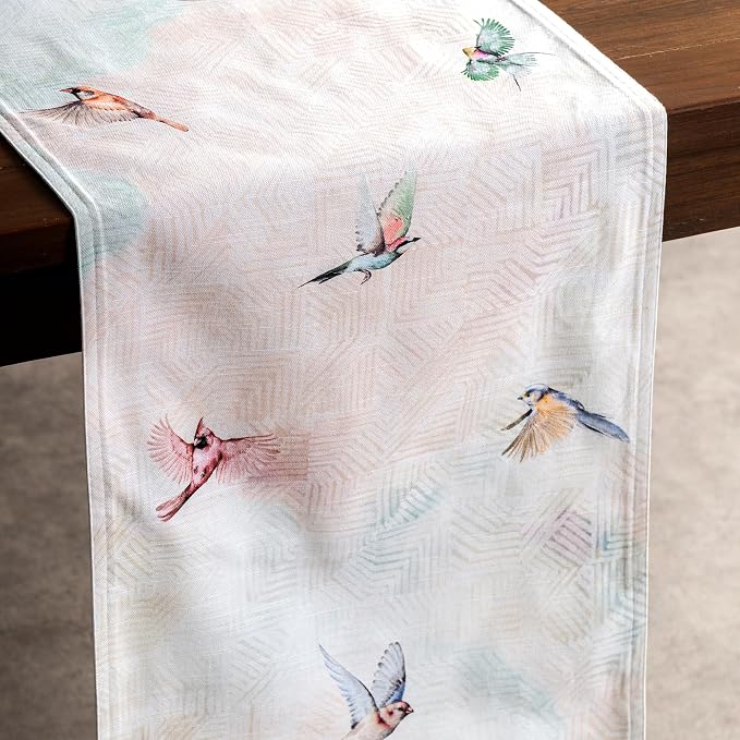 Maison d' Hermine Table Runner 100% Cotton 14.50" x 72" | Table Runners 72 - Image 9