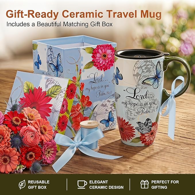 Topadorn 17oz Ceramic Travel Mug - Image 7