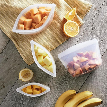 Stasher Premium Reusable Silicone Food Storage Bowl, 6-Cup | Food-Safe Silicone - Image 3