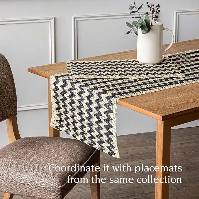 Over&Back 18x90 Natural Fiber Table Runner - Image 3